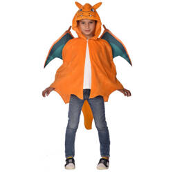 Child Costume Charizard Pokemon Cape