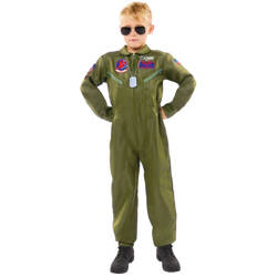 Child Costume Top Gun Maverick Age 8-10 Years