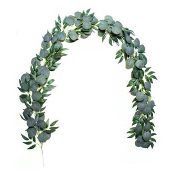 Eucalyptus Garland Green, Hanging Ivy Vine, 190 cm