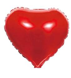 Foil balloon red heart, 63 inches, 160cm