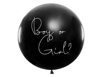 Giant Gender Reveal Balloon - Girl, 1m