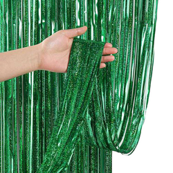 Green curtain holo 100 x 200cm