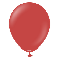 Latex Balloons Deep Red,  13cm, 100 pcs.