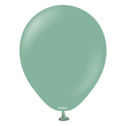 Latex Balloons Retro Sage, 45cm, 25 pcs.