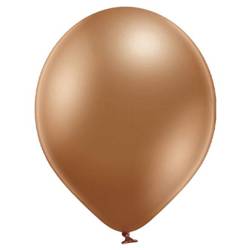 Latex balloon D5 Glossy cooper 12cm, 100 pcs