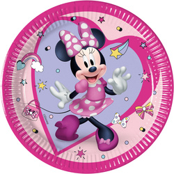 Minnie Mouse plates 20 cm, 8 pcs.