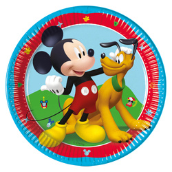 Plates Mickey Mouse Mickey 20 cm, 8 pcs.