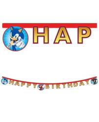 Sonic Happy Birthday Banner