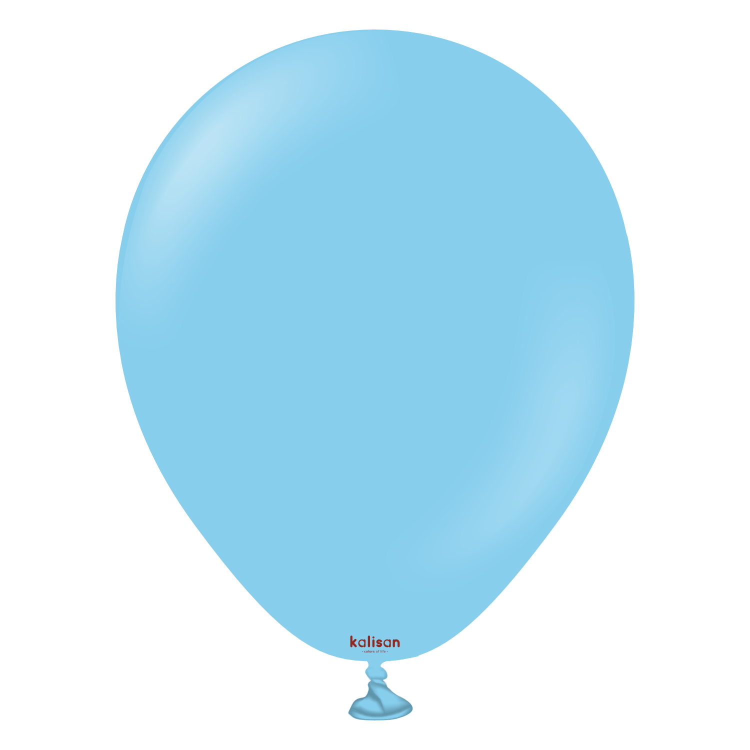 100 Mini ballons latex métallisés bleu foncé 13 cm - Vegaooparty