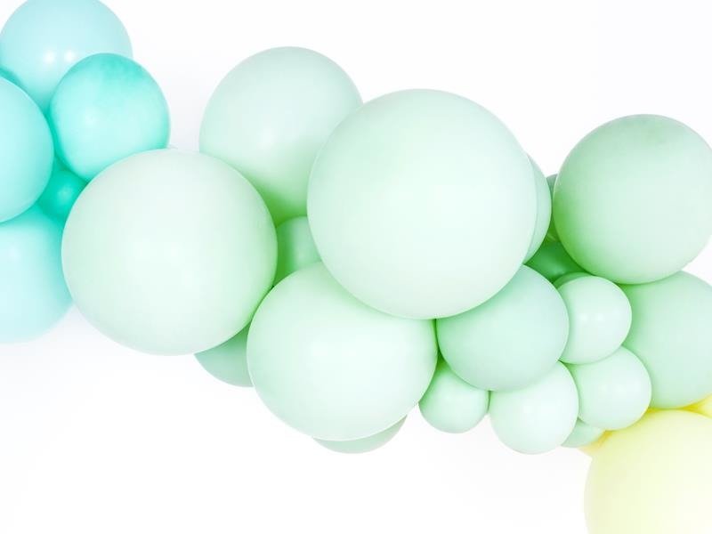 Ballons Vert Romarin Pastel 30cm (10pcs) 