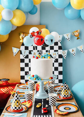 Balloon cake topper Car, mix, 29 cm