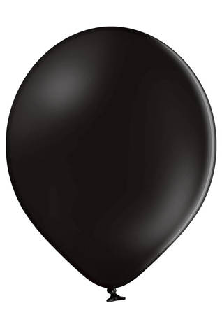 Balloons D5 Pastel Black black 12cm, 100 pcs