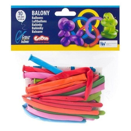 Balloons Modeling, Set of 10. Balloons