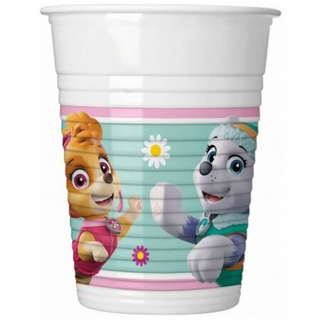 Birthday plastic cups, Skye Paw Patrol - 8 pcs