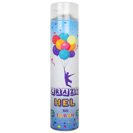 Crazy Hel bottle, can with helium for 3 balloons