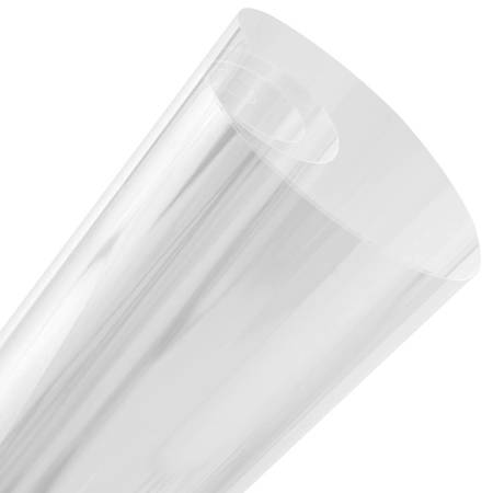 Decorative cellophane, 50 / 70cm, transparent, roll (50 sheets)