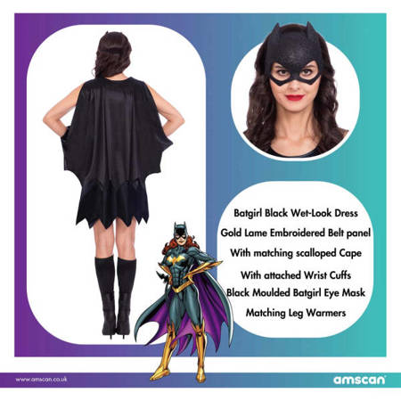 Dress, batgirl disguise, size S / M