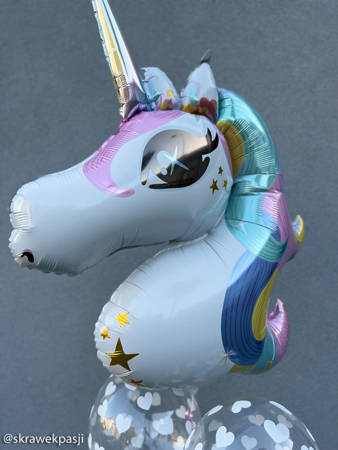 Foil balloon, Pastel Unicorn Unicorn, 73x90cm