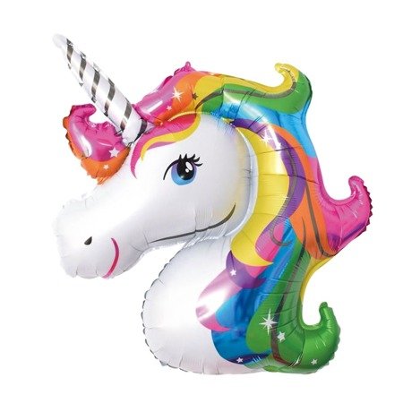 Foil balloon, colorful Unicorn unicorn, 112cm