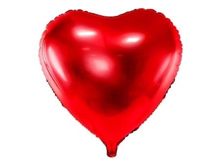 Foil balloon heart Red 45 cm