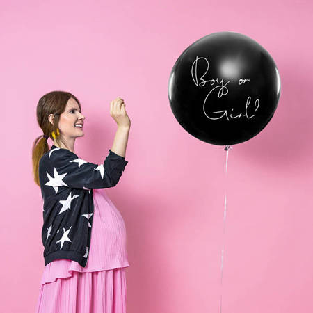 Giant Gender Reveal Balloon - Girl, 1m