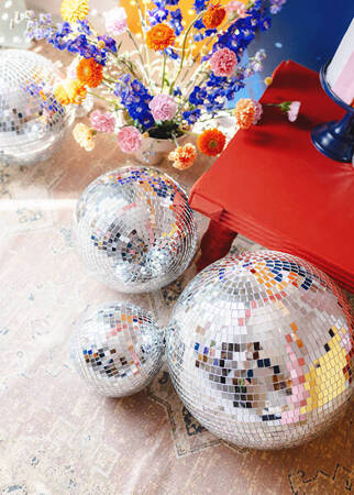 Hanging Decoration Disco Ball, 30 cm