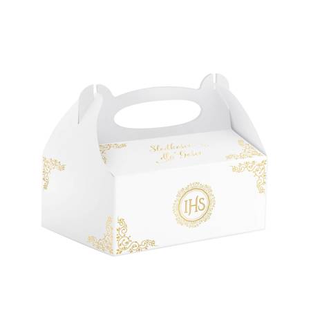 IHS Communion Cake Boxes, 10 pcs