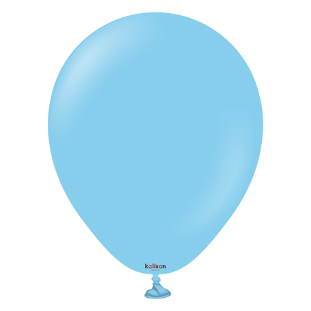 Latex Balloons Baby Blue,13cm, 100 pcs.