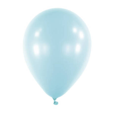 Latex Balloons Decorator Macaron Sky Blue 28cm, 50 pcs.