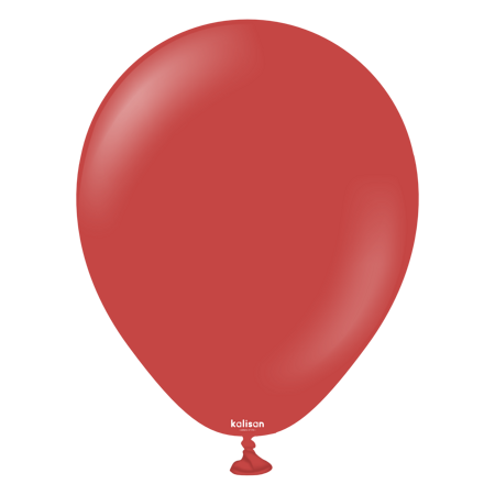 Latex Balloons Deep Red,  13cm, 100 pcs.