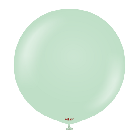 Latex Balloons Kalisan Macaron Green, 45cm, 1 pcs.