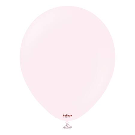 Latex Balloons Kalisan Macaron Pale Pink, 30cm, 100 pcs.