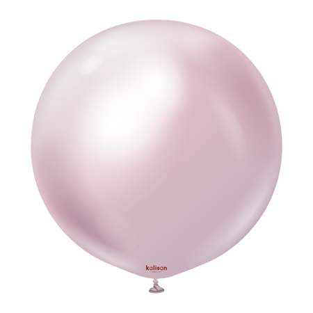 Latex Balloons Kalisan Mirror Pink Gold, 45cm, 1 pcs.