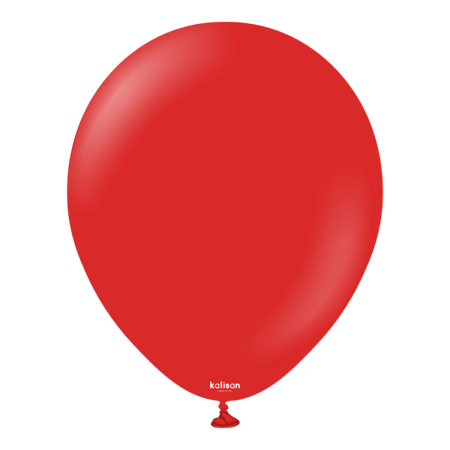 Latex Balloons Kalisan Red,30cm, 100 pcs.