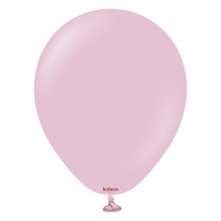 Latex Balloons Kalisan Retro Dusty Rose, 45cm, 25 pcs.