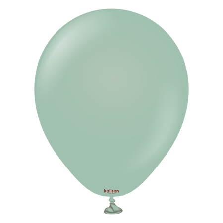 Latex Balloons Retro Winter Green, 45cm, 1 pcs.