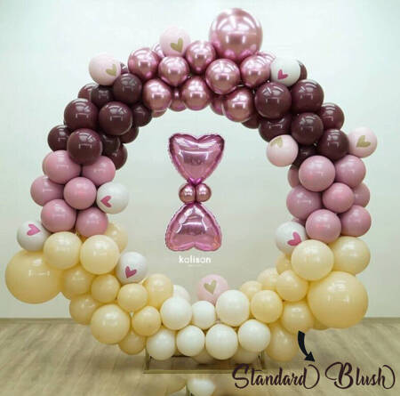 Latex Balloons Standard Blush, 45cm, 25 pcs.