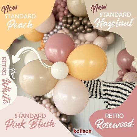 Latex Balloons Standard Pink Blush, 45cm, 25 pcs.