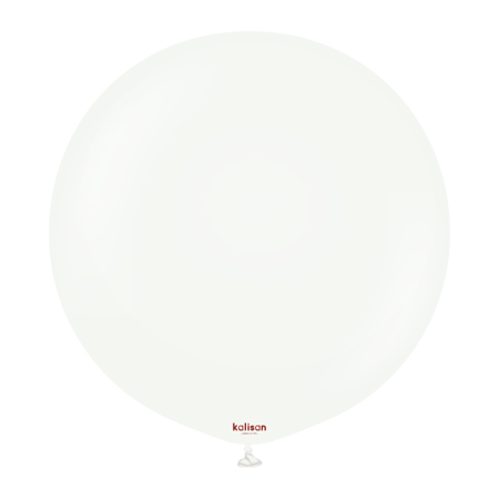 Latex Balloons Standard White, Kalisan 60cm, 2 pcs.