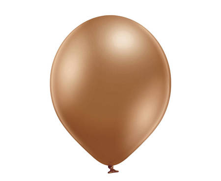 Latex balloons B105 Glossy Copper 30cm, 100 pcs