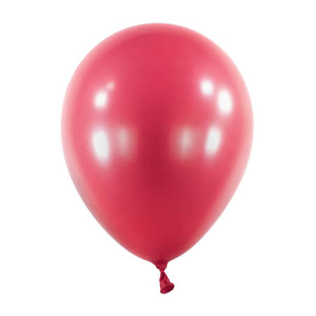 Latex balloons Decorator Metallic burgundy 35cm, 50 pcs