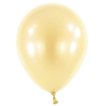 Latex balloons Decorator Pearl Vanilla, 35cm, 50 pcs