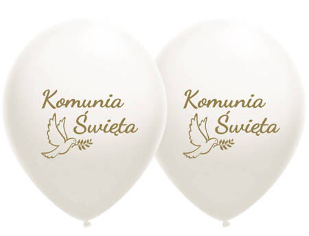 Latex balloons, Holy Communion, 30cm, 50 pieces.