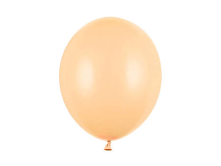 Latex balloons Strong orange, Pastel Light Peach 30cm, 10pcs