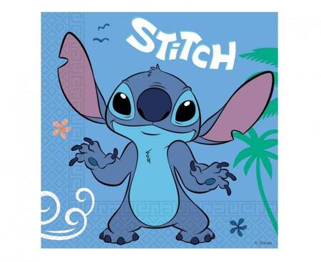 Paper napkins Stitch & Angel, Stich 33cm, 20 pcs.