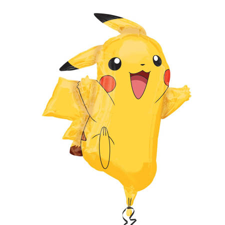 Pikachu foil balloon, 62 x 78 cm