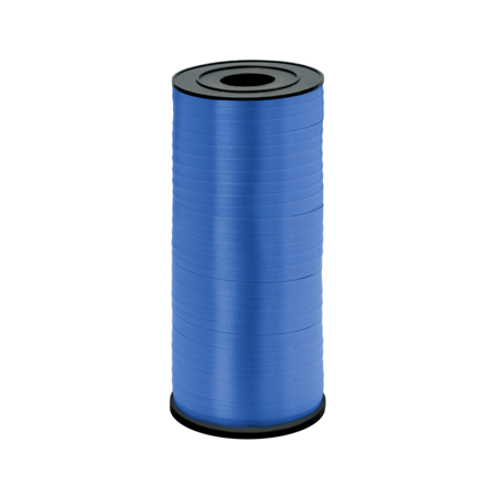 Plastic ribbon, dark blue 5mm / 92m