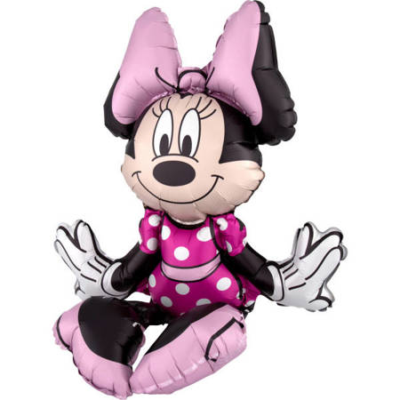 Sitter Minnie Maus Foil Balloon P50 Packaged 45 cm