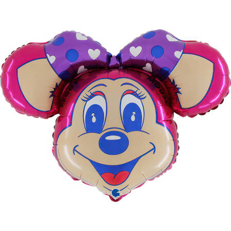 The Grabo foil balloon featuring Peggy Mouse, 52 cm