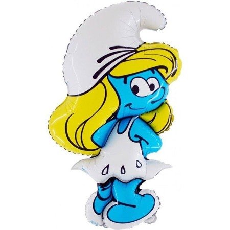 The foil balloon - Smurfette 106 cm Grabo